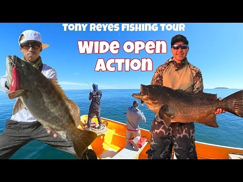 PHENOMENAL REEF FISHING ~ FISHING REMOTE ISLANDS { SEA OF CORTEZ , MEXICO } TONY REYES FISHING TOUR