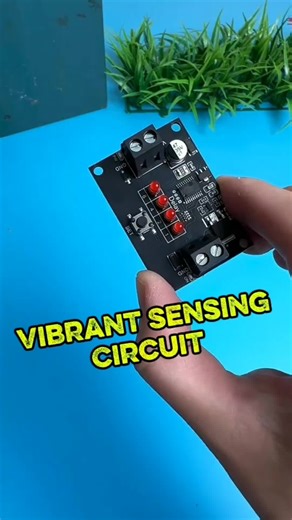 Vibration Sensing Circuit Diy Electronics Project Sponsored by @PCBWay Follow for more like this. Like❣️ comments📋 Share📤 Keep Supporting 🤝 #vibrationsensor #stem #vibrationsensing #diyelectronic #pcbway