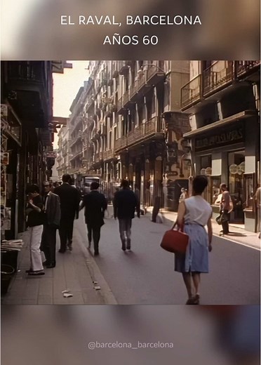 Un Viaje a Barcelona en los Años 60
