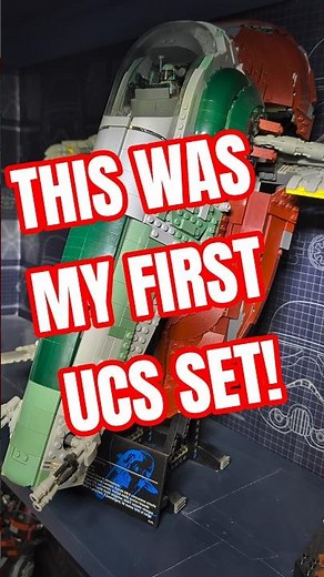 This Was My First Ever LEGO Star Wars UCS Set! #legostarwars #lego #slave1 #legoucs #afol