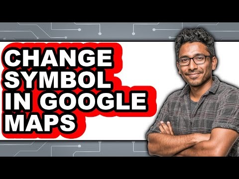 How to Change Symbol in Google Maps (only Way)