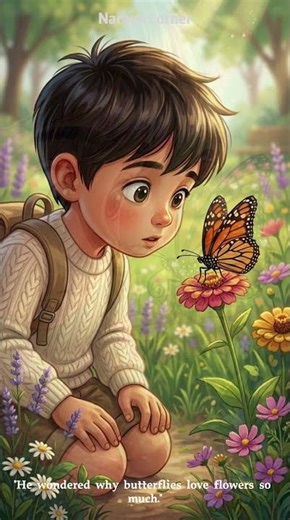 Why Do Butterflies Love Flowers? 🦋 | Naro Story