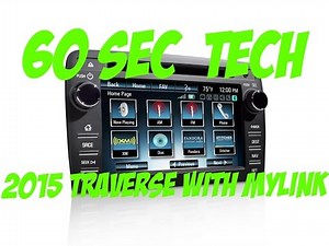 Bluetooth pairing with 2015 Chevrolet Traverse with MyLink