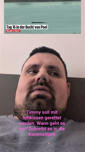 Ostsee Wal Timmy wann startet die Rettung? bis jetzt noch nichts passiert #timmy #wal