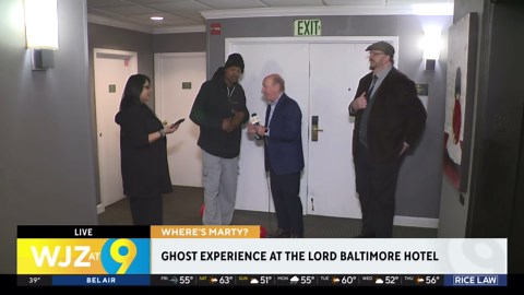 Where's Marty: Meeting Molly the ghost at the Lord Baltimore Hotel