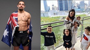 Watch: Adorable footage of Robert Whittaker 'hitting' his children with rapid knees