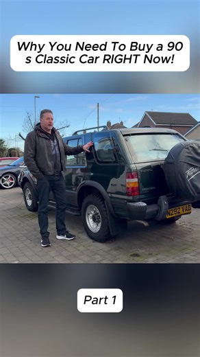 Why You Should Buy a 90s Classic Car Today