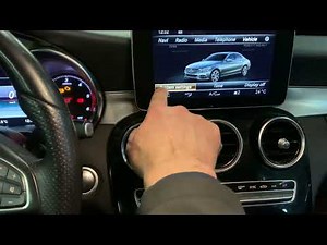 Mercedes C Class W205 change menu language