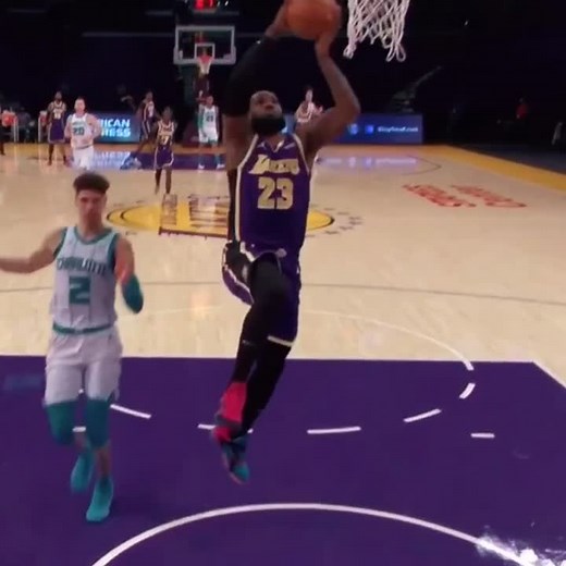 Block and Dunk: Damian Jones and LeBron James Showcase Skills in Lakers Game