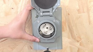 YOMILINK 50 Amp 50 Feet Generator Cord with Inlet Box Kit, Heavy Duty 6/3+8/1 AWG STW Wire, NEMA 14-50P to SS2-50R Twist Locking, Newly Designed 90 Degree Grip Handle for Generator to House