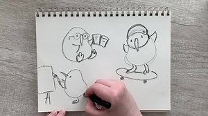 Learn to draw Steve the Kiwi! ✏️🎨 Follow along with KiwiCo Illustrator, Carlianne, as she shares her tips and tricks! Check out our story for the video link and visit KiwiCo.com/kids-at-home for a step-by-step printable! | KiwiCo
