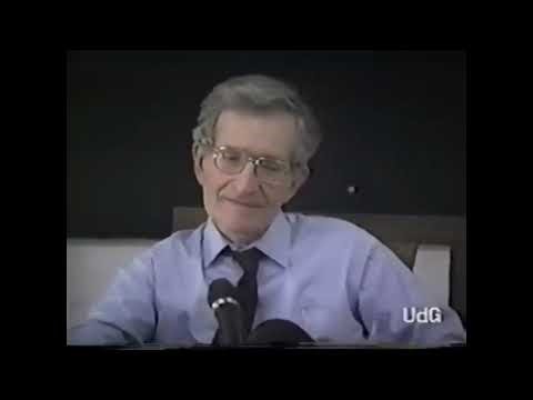 Noam Chomsky - 1992-11-2X - "The Cognitive Revolution" - 1 of 9 - Girona University - Improved Sound