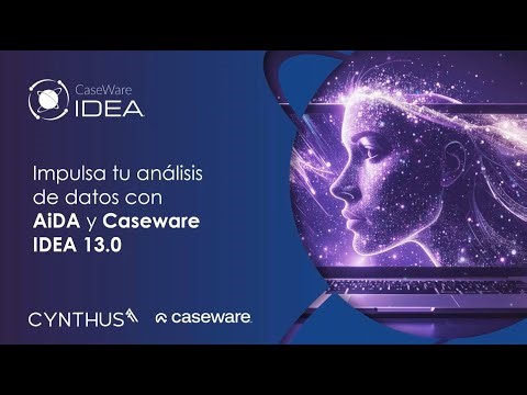 WEBINAR - CaseWare IDEA 13: análisis de datos con IA para auditores
