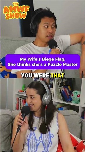 POV: Your wife is OVERLY confident #couple #amwf