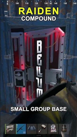 🔥RAIDEN - COMPOUND SMALL GROUP BASE - Rust Base Design #rustbase