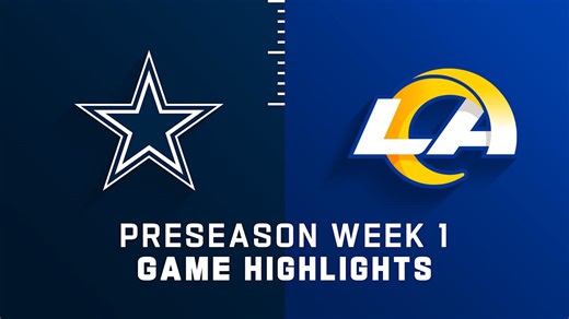 Cowboys vs. Rams highlights | Preseason Week 1
