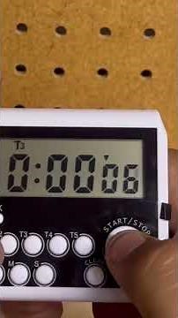 XREXS 5 Channels Digital Kitchen Timer