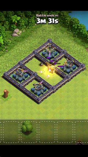 5x valkari vs x-bow in clash of clans #clashofclans #coc #clashofchampions