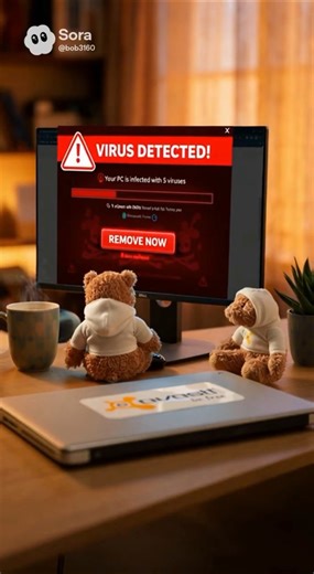 Don’t Click Fake Virus Warnings - (Explained by the Avast Bears!)