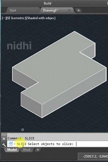 How to Use Slice Command in AutoCAD for Efficient Drafting #autocad