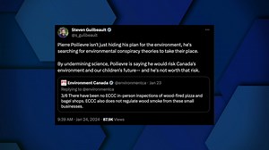 Steven Guilbeault takes home the latest Ratio of the Week prize for this ridiculous attack on Pierre Poilievre. Watch the full episode of Ratio'd with Harrison Faulkner: https://tnc.news/2024/01/25/rhf-tucker-trudeau-freeland/ | Juno News