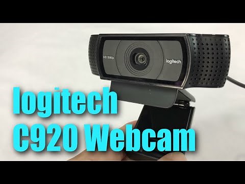 Logitech HD Pro C920 Webcam Camera Review