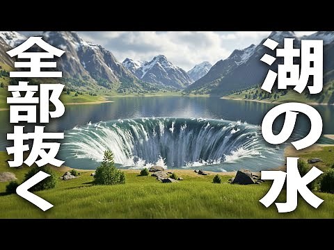 湖の水を全部抜いて大量の魚をゲットする最新ゲーム【 Sip Fisher ライブ配信 】