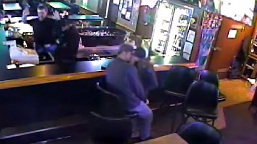 Makeout Session So Intense They Didn't Realize The Bar Was Getting Robbed