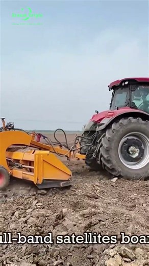 RTK Precision Guide Transforms Uneven Fields Into Perfect Farmland #PrecisionFarming #SmartFarming