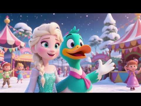 Elsa Duck Carnival Day 4 | Fun Rides, Games & Silly Surprises! 🎡🦆