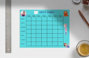 Ms.rachel Potty Chart! - Etsy Canada