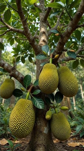 jackfruit(kthel)life process in 10 seconds #timelapse #plantgrowth #gardening #seedtofruit #nature