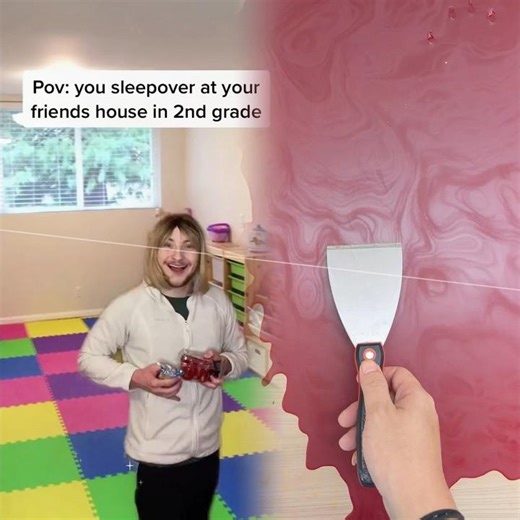 Pov sleepover in 2nd grade #greenscreen #pov #nostalgia #fyp