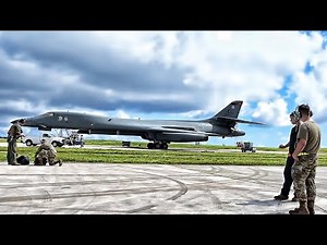 USAF B-1B Bombers In Pacific Air Forces Exercises NOV 2022
