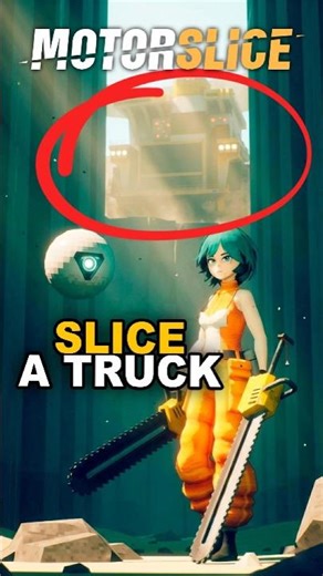 This Chainsaw Girl Cuts Through EVERYTHING, including FULLY LOADED TRUCKS! 🏗️ Motorslice