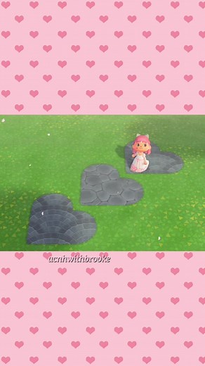 💗 Diagonal heart path tutorial 💗 I was going through my videos then recently came across this one and realized I hadn’t shared it here on tiktok yet!! I had SO many questions about this path and how I did it before so thought I’d share here for anyone that might need it 🎀 #acnh #animalcrossingnewhorizons #acnhswitch #animalcrossing #acnhdesign #acnhinspiration #animalcrossingdesign #acnhinspo #acnhideas #acnhspeedbuild #acnhtutorial #acnhtips #kawaiiaesthetic #kawaii