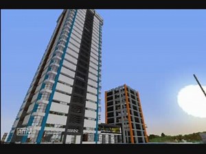 【minecraft】オフィスビルを作る！-part１-【ゆっくり実況】