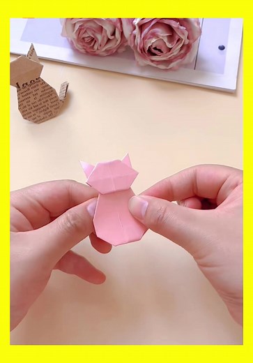 超簡単！可愛い折り紙のDIYガイド