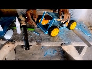 4x4 home mede Rc car #longvideo bo motor se car keshe banay#sorts making pvc pipe se car keshe banay