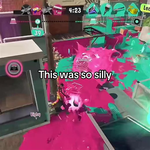 Burst bomb op 😈 #splatoon #splatoon3 #splatoonclips