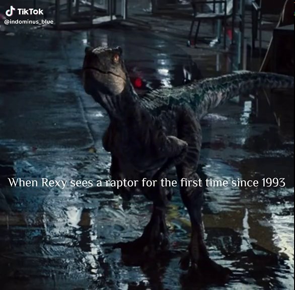 Rexy and Blue Encounter: Jurassic World Edit