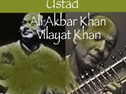 Raag Bhairavi - Ustad Ali Akbar Khan / Sarod & Vilayat Khan / Sitar, - Live performance,