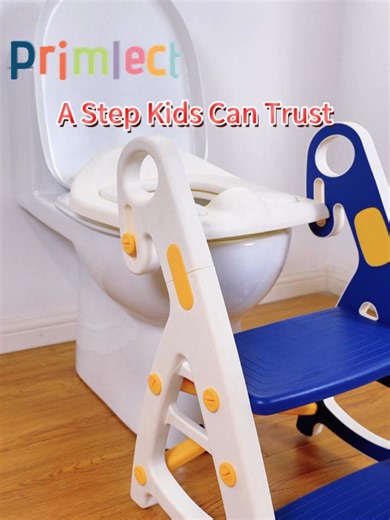 This kids’ potty training step stool is sturdy, safe, and comfortable – a must-have for successful potty training!#primlect #newyearnewme😝 #PottyTrainin #potty #pottytraininingmama #pottytrainninghacks #KidsStepStool #KidsFurniture #BabyGrowth #Independent