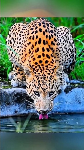 मगरमच्छ ने तेंदुए को मार दिया 🤯#shorts