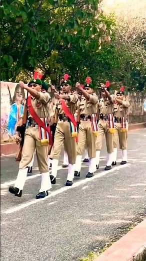 NCC cadets the second line of defence Nice drill || NCC camp training #ncccamp #indianarmy