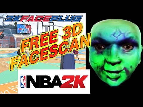 *FREE* GLOWING CHUCKY 3D FACE SCAN *ALL 2K VERSIONS*