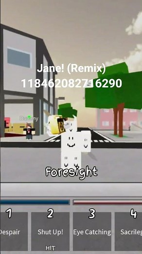 Roblox Audio Id (Jane! remix)