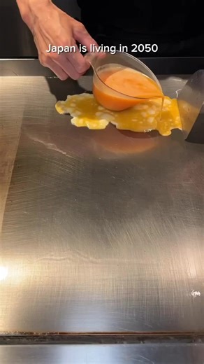 15K views · 248 reactions | Shocking Food Culture!! This is how mentaiko (spicy cod roe) tamagoyaki is made in Japan. Egg is poured onto a hot iron plate, mentaiko is placed on top, and it’s rolled up like a log. It’s much tastier than regular tamagoyaki. In Japan, it’s a very popular dish. #japanesefood #viral #TamagotchiParadise | Behind Japan | Facebook