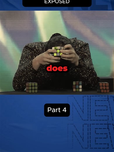 Fake Rubik's Cube Solve EXPOSED #fory #viral #fyp #rubik | How To Solve A Rubik's Cube