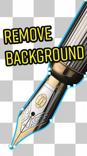 Remove Background with Pen Tool in Photoshop Tutorial